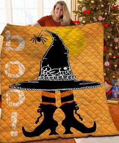 Personalized Halloween Quilted Bedding Set - Great for Bedroom Decor and Family Gifts