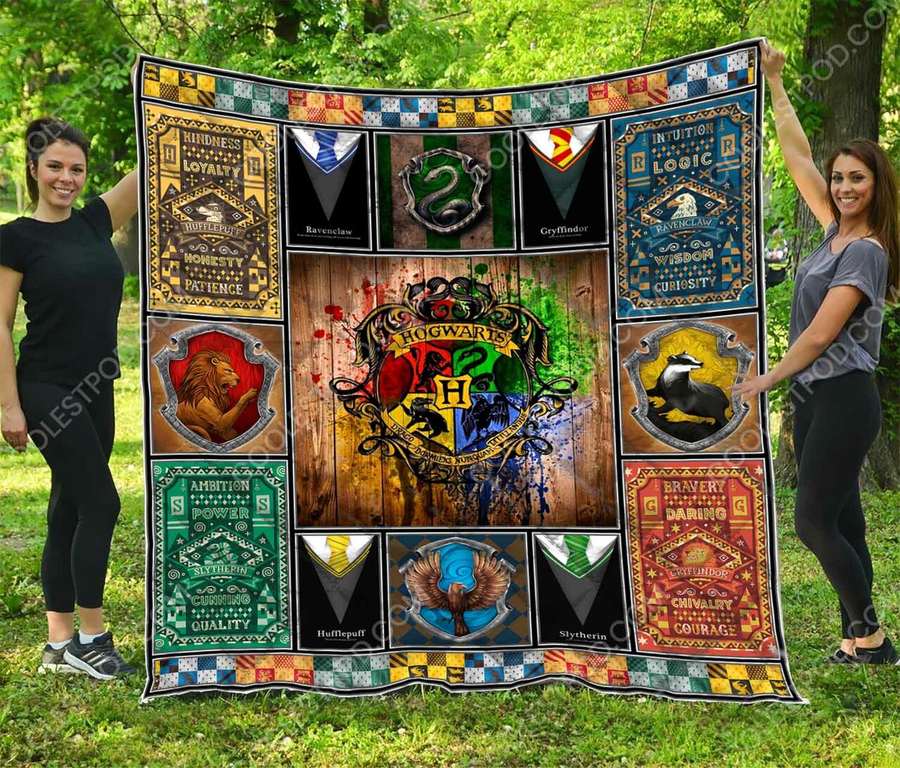 Personalized Harry Potter 3 Quilt Bedding Set - Great for Bedroom Decor and Family Gifts