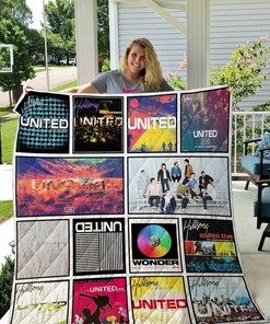 Personalized Hillsong United Blanket Quilt Bedding Set - Bedroom Decor and Gifts for Fans