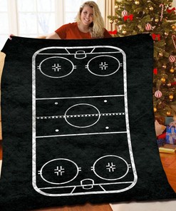Personalized Hockey Quilt Bedding Set - Add Your Own Name or Quote - Ideal for Home Decoration and Picnics