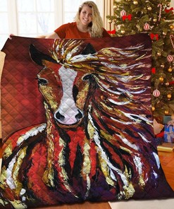 Personalized Horse Bedding Set - Customizable with Your Name or Quote - Perfect for Picnics