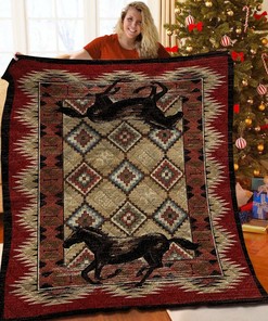 Personalized Horse Quilt Blanket Set, Ideal for Adding a Personal Touch to Your Picnics