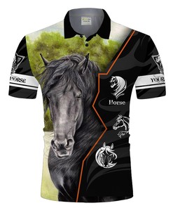 Personalized Horse Riding Lovers 3D All Over Printed Polo Shirt