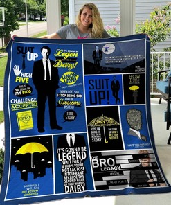Personalized How I Met Your Mother Ver1 Quilt Bedding Set, Home Decor & Family Gifts