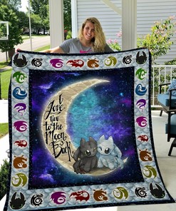 Personalized How To Train Your Dragon Quilt Bedding Set for Home Decoration and Family Gifts