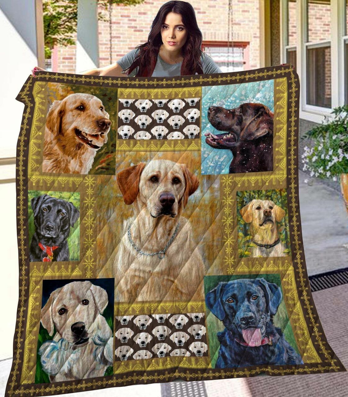 Personalized Hummingbird Quilt Bedding Set for Home Decoration and Family Gifts