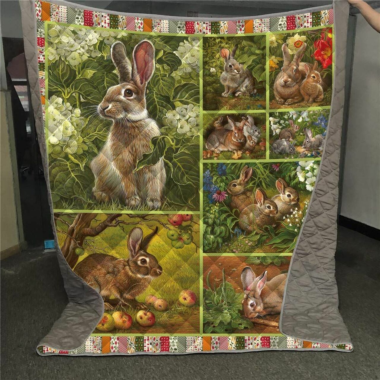 Personalized Husky Good Boy Quilt Bedding Set for Bedroom Decor and Family Gifts