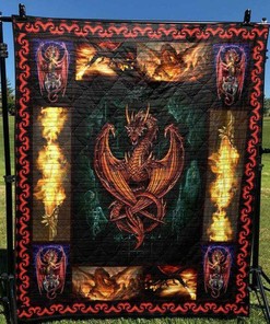 Personalized I See Fire Quilt Blanket Bedding Set for Home Decoration and Family Gifts