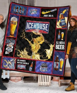 Personalized Icehouse Beer All I Need Is Beer Gift Quilt Bedding Set, Great for Bedroom Decor and Family Gifts