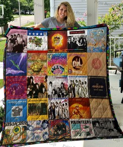 Personalized Jefferson Airplane M310747 Quilt Bedding Set Blanket, Home Decor & Family Gifts