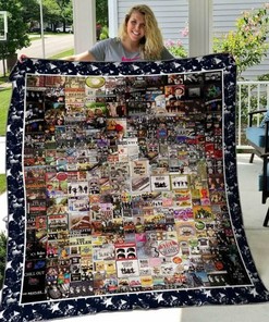 Personalized John Lennon Quilt Bedding Set Blanket for Home Decor and Family Gifts