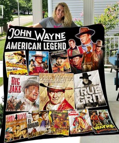 Personalized John Wayne Vr8 Quilt Bedding Set for Bedroom Decor and Family Gifts