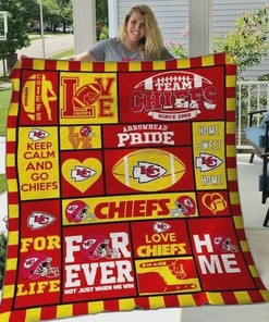 Personalized Kansas City Chiefs Quilt Bedding Set - Ideal Gifts for Fans