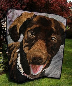 Personalized Labrador Nn180515 Quilt Bedding Set for Home Decoration and Gifts for Family