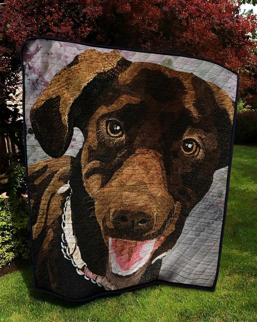 Personalized Labrador Nn180515 Quilt Bedding Set for Home Decoration and Gifts for Family