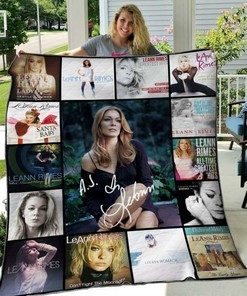 Personalized Leann Rimes Quilt Bedding Set for Home Decor and Picnics, Great Gifts for Family