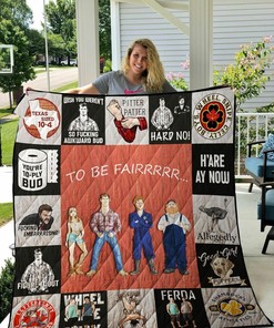 Personalized Letterkenny Quilt Bedding Set Blanket for Home Decor and Picnics, Great for Family Gifts