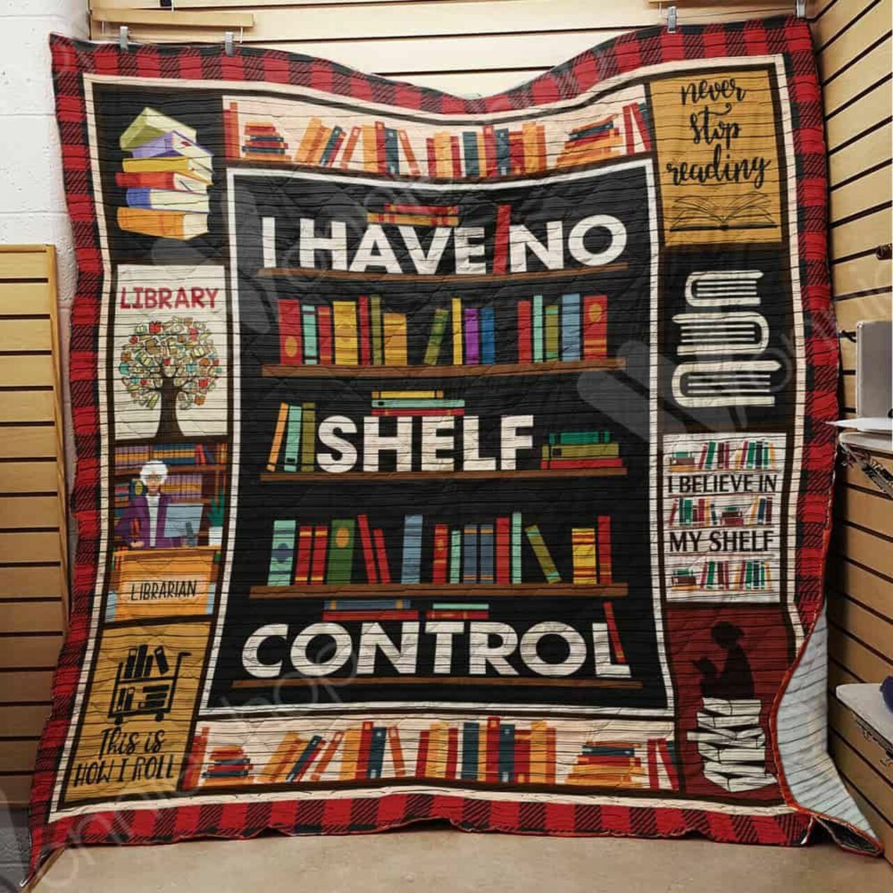 Personalized Librarian Quilt Bedding Set Blanket for Home Decoration, Great for Bedroom Decoration and Family Gifts
