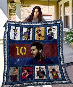 Personalized Lionel Messi Quilt Blanket - Gifts for Fans and Family Decor