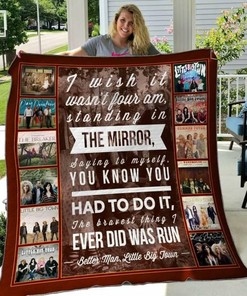 Personalized Little Big Town Quilt Blanket Bedding Set - Great for Bedroom Decor and Family Gifts