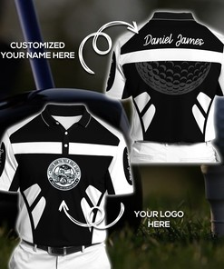 Personalized Logo And Name Golf Polo T-Shirt