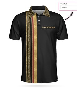 Personalized Luxury Baroque Pattern Golf 3D All Over Printed Polo Shirt