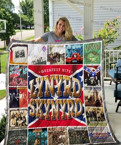 Personalized Lynyrd Skynyrd Albums Cover Poster Quilt Bedding Set