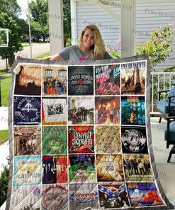 Personalized Lynyrd Skynyrd Albums Cover Poster Quilt Bedding Set, Home Decor & Family Gifts