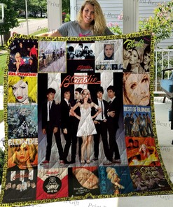 Personalized M310737 Blondie Quilt Blanket Bedding Set - Gifts for Family and Bedroom Decor