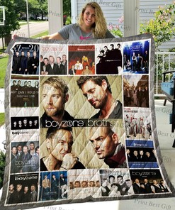 Personalized M310739 Boyzone Quilt Blanket Bedding Set - Suitable for Home Decoration and Family Gifts