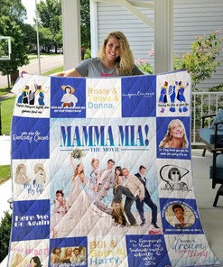 Personalized Mamma Mia Movie Quilt Blanket Bedding Set for Home Decoration and Gifts for Fans