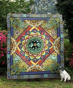 Personalized Mandala Hm090529 Quilt Bedding Set Blanket for Home Decor and Family Gifts