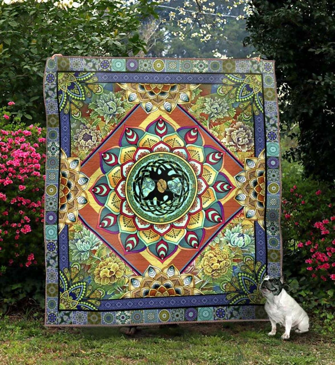 Personalized Mandala Hm090529 Quilt Bedding Set Blanket for Home Decor and Family Gifts