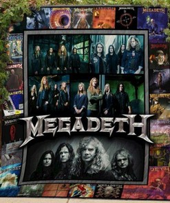 Personalized Megadeth Quilt Bedding Set - Great for Bedroom Decoration and Family Gifts