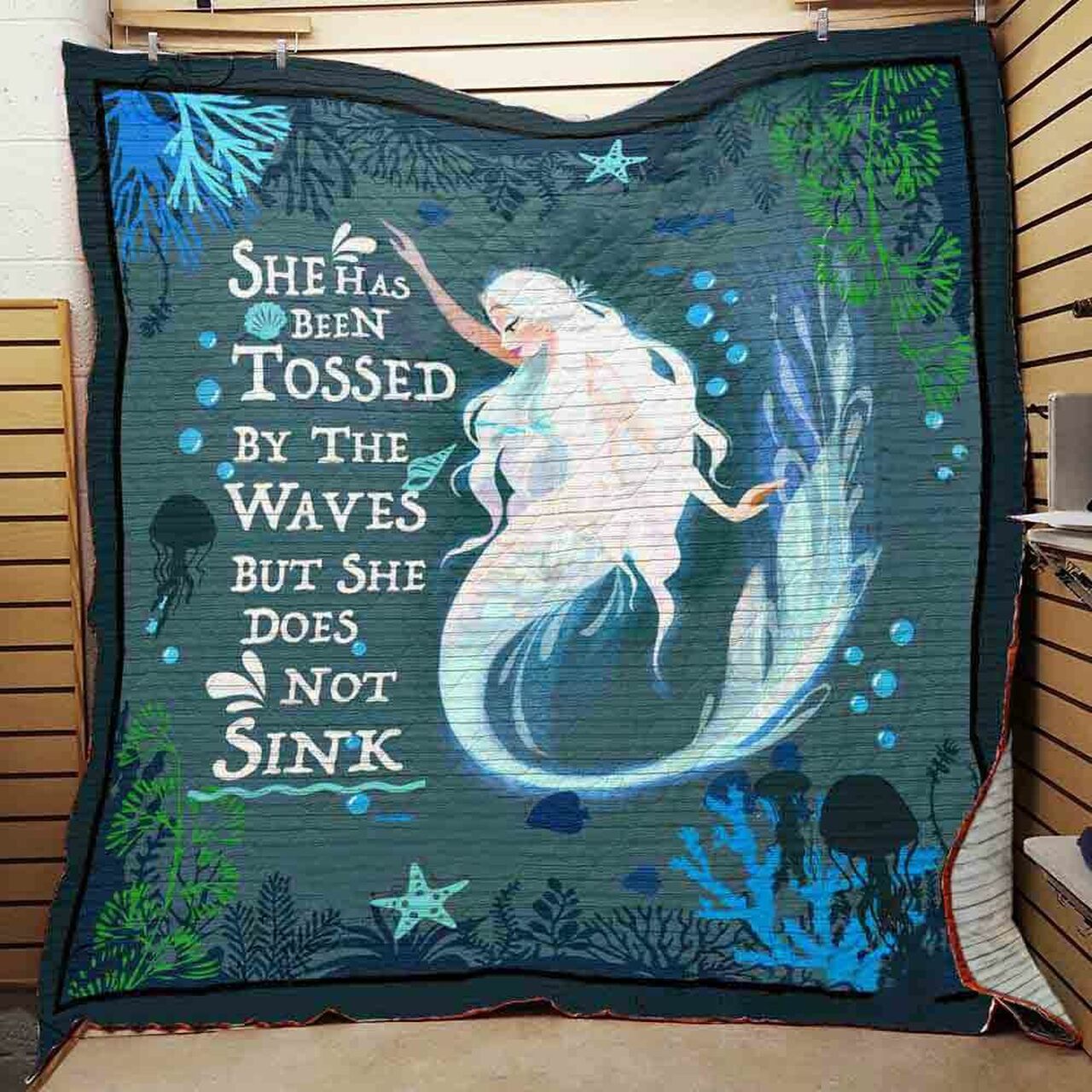 Personalized Mermaid Quilt Bedding Set - Ideal Gift for Kids and Adults Alike