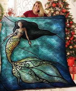 Personalized Mermaid Quilt Bedding Set - Unique Home Decor for Your Style