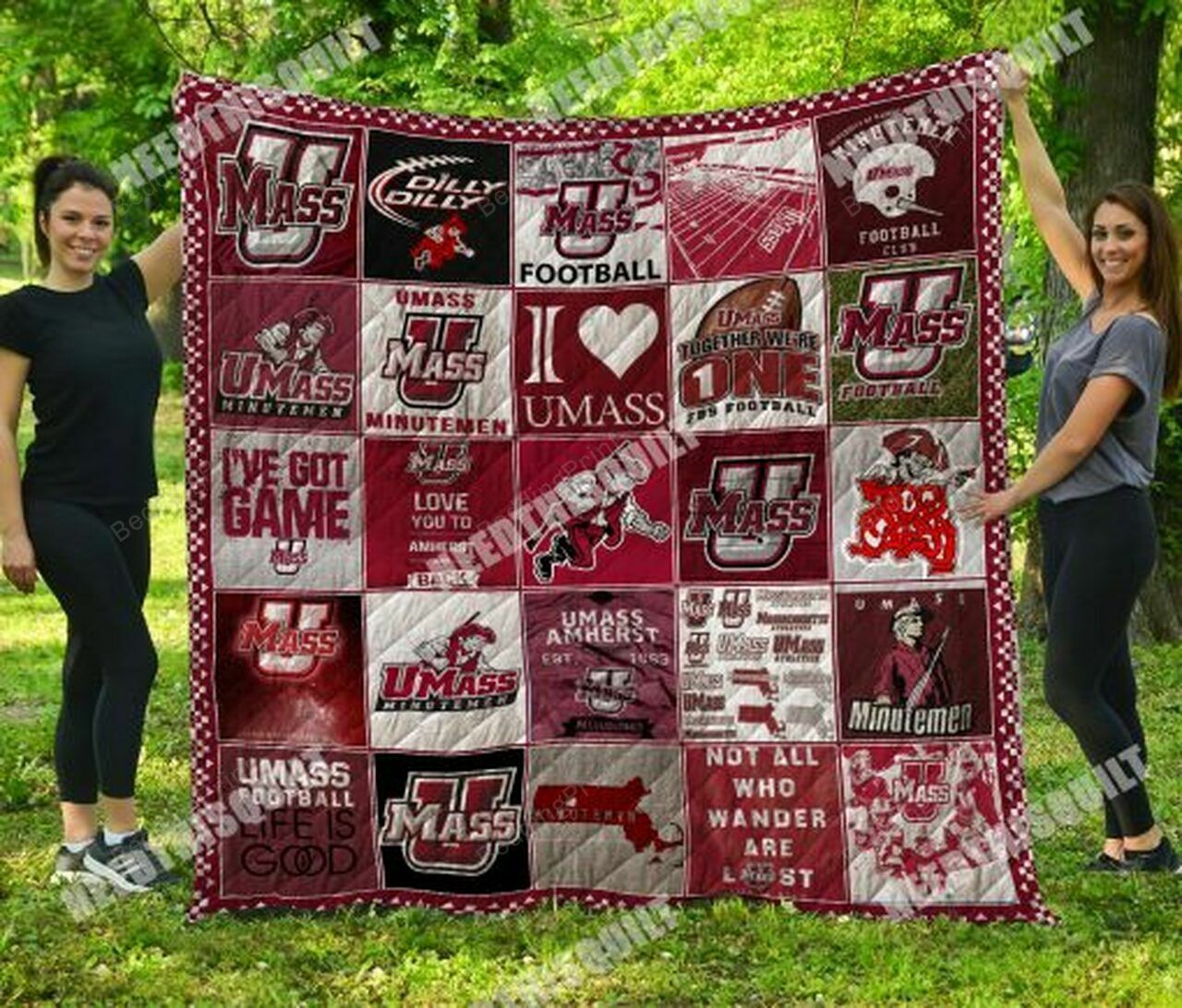Personalized Minutemen Quilt Bedding Set, Great for Bedroom Decoration and Family Gifts
