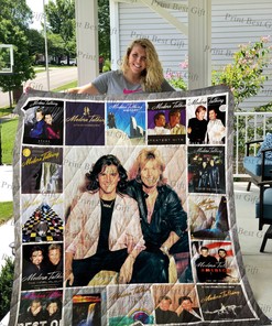 Personalized Modern Talking Albums Cover Quilt Bedding Set, Home Decor & Family Gifts