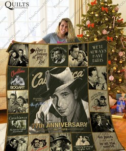 Personalized Mofi -Casablanca Quilt Bedding Set Blanket for Home Decor and Family Gifts