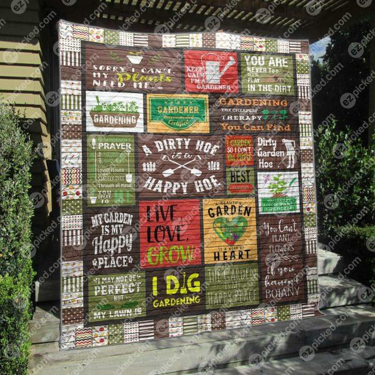 Personalized My Plants Need Me Quilt Blanket Bedding Set for Home Decoration and Gifts for Family