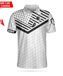 Personalized Name Golf Polo 3D All Over Printed Unisex Shirt