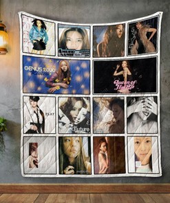 Personalized Namie Amuro Album Cover Quilt Bedding Set for Home Decoration and Family Gifts