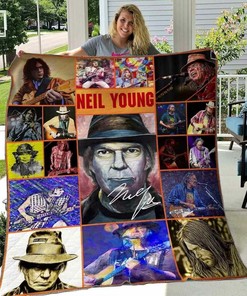 Personalized Neil Young Ver4 Blanket Quilt Bedding Set - Great for Bedroom Decor and Family Gifts