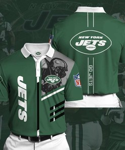 Personalized New York Jets No58 Polo Shirt, 3D All Over Print 8536