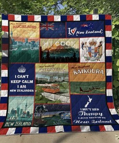Personalized New Zealand Hn120611 Quilt Bedding Set - Ideal for Home & Picnic, Gifts for Family