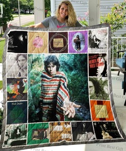 Personalized Nick Drake Quilt Bedding Set Blanket for Home Decoration, Great for Family Gifts