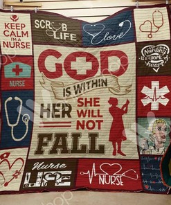 Personalized Nurse Quilt Bedding Set Blanket Family Gifts