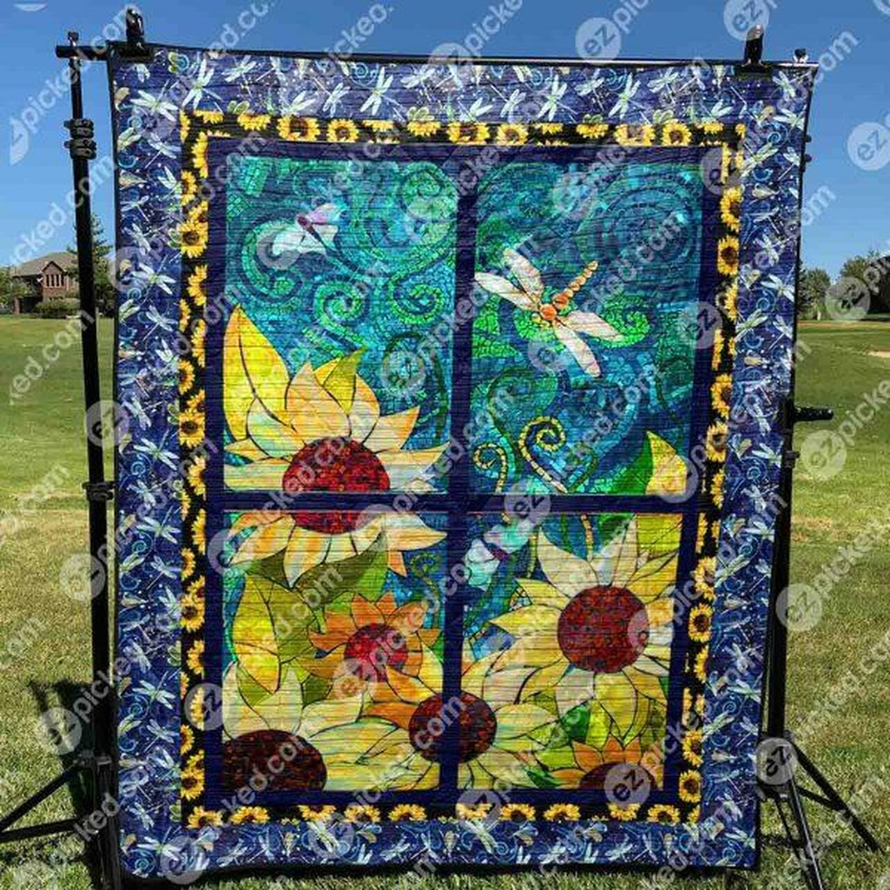 Personalized Outside The Window Quilt Bedding Set Blanket for Home Decoration and Gifts