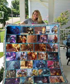 Personalized Overwatch Characters Quilt Bedding Set - Ideal for Home & Picnic, Gifts for Family