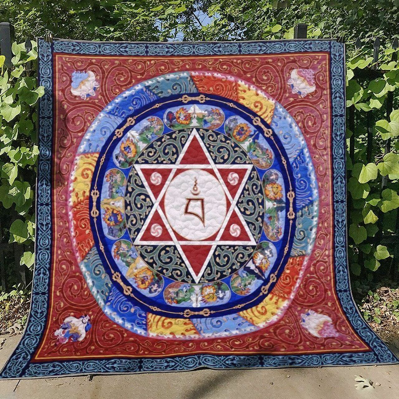 Personalized Pagan Calendar NT120722 Quilt Blanket- Suitable for Home Decoration or Picnic